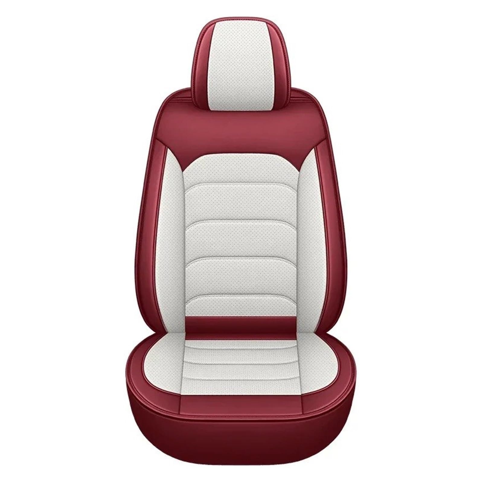 APNWVFO Sitzbezügesets Für Chery Für Tiggo 3 Für Tiggo 5 Für Tiggo 7 8 Universal Auto Sitzbezug Sitzschutz Autositzüberzug(White red 1 seat) von APNWVFO