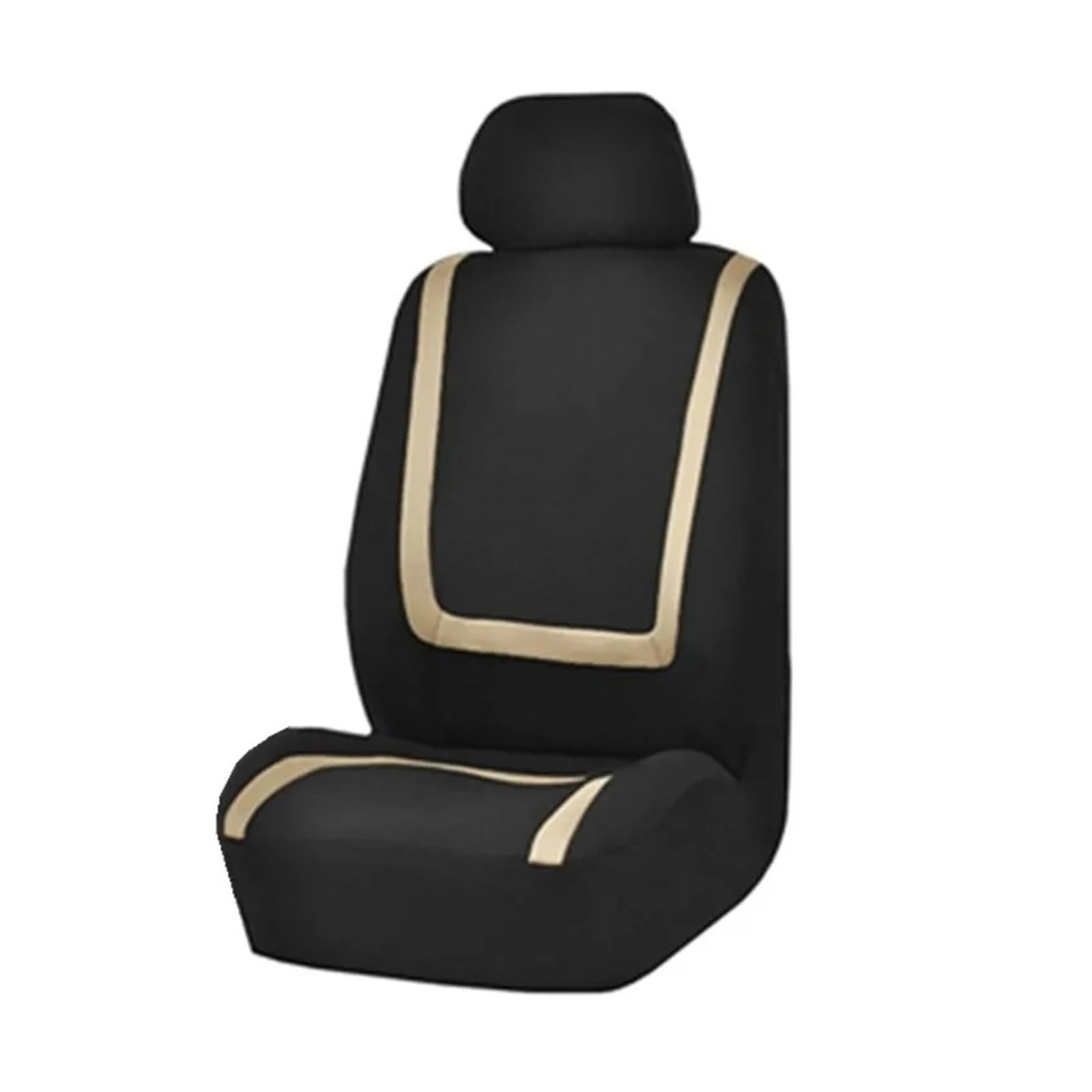 APNWVFO Sitzbezügesets Für Citroen Für C2 Für C3 Für C4 Für Kaktus Für C5 Für C4 Für Picasso Für C6 DS3 DS4 DS5 Auto Sitzbezüge Autositzüberzug(1Seats-Gold) von APNWVFO