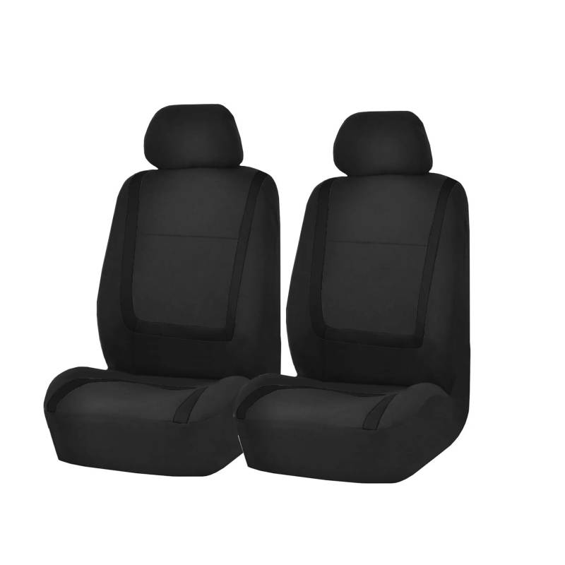 APNWVFO Sitzbezügesets Für Citroen Für C2 Für C3 Für C4 Für Kaktus Für C5 Für C4 Für Picasso Für C6 DS3 DS4 DS5 Auto Sitzbezüge Autositzüberzug(2Seats-Black) von APNWVFO