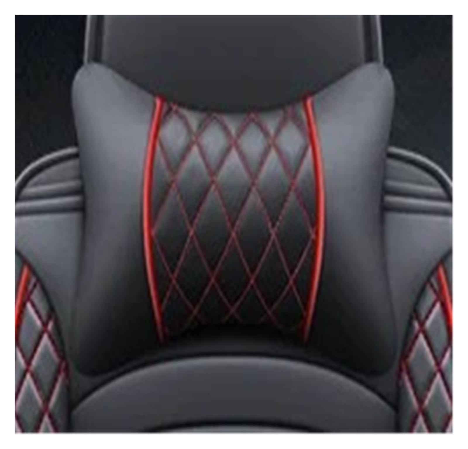 APNWVFO Sitzbezügesets Für FIAT Für Panda Für Lancia Für Ypsilon Autositzbezug Autositzüberzug(2 X Headrest) von APNWVFO