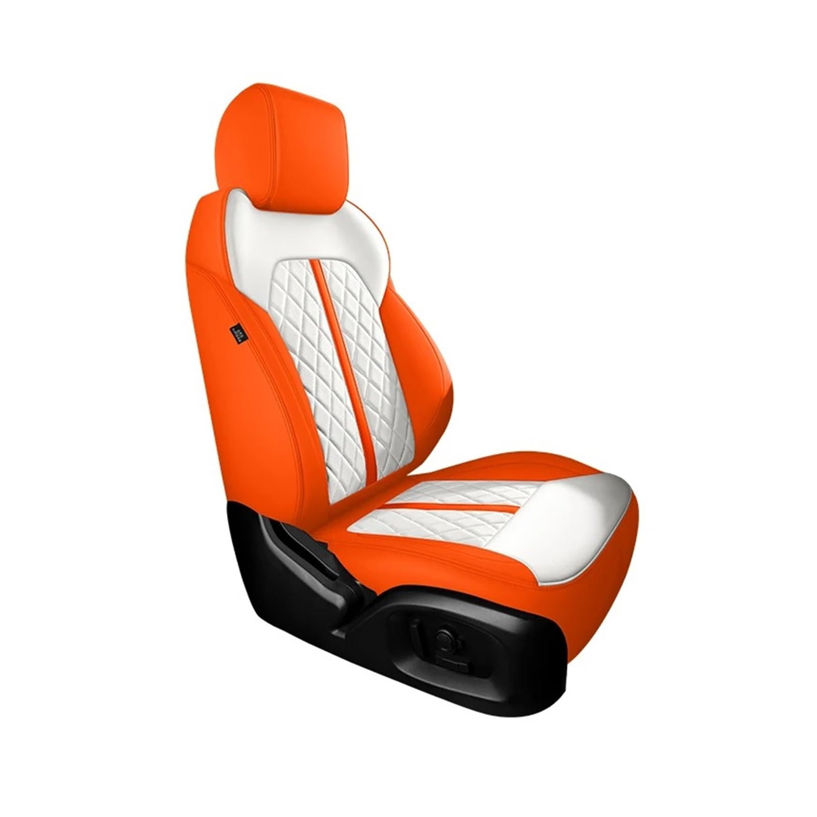 APNWVFO Sitzbezügesets Für Hyundai Für I30 Für Ix35 Für Kona Für Tucson Für Solaris Für Sonata Für Santa Fe Für Elantra Auto Sitzbezüge Autositzüberzug(1Piece-Orange) von APNWVFO