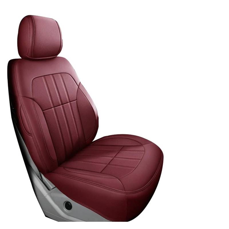 APNWVFO Sitzbezügesets Für Hyundai Für Tucson Für Kona Für Ix35 Für I40 Für Solaris Für Creta Für I30 Für Elantra Auto Sitzbezüge Autositzüberzug(1Piece-Wine Red) von APNWVFO