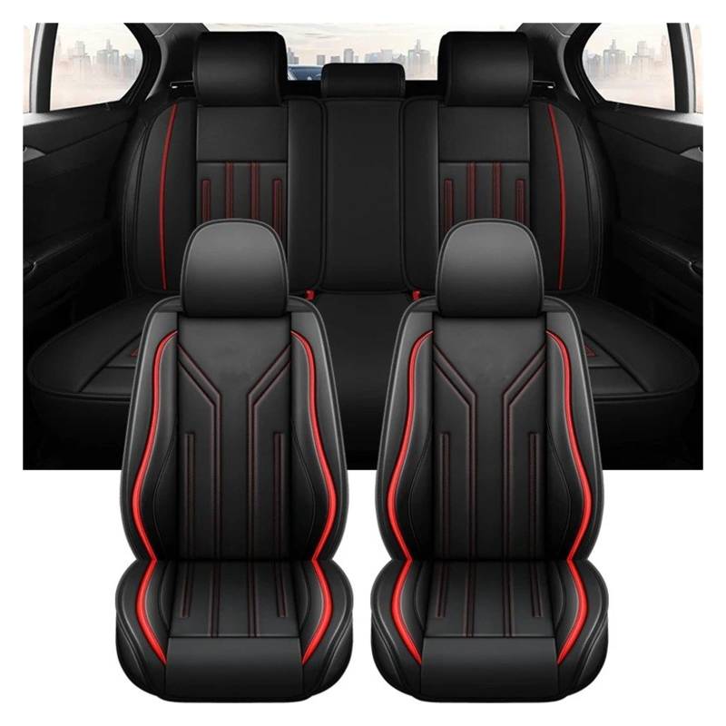 APNWVFO Sitzbezügesets Für Kia Für Sorento Für Picanto Universelle Autositzbezüge Autositzüberzug(5 Piece-C) von APNWVFO