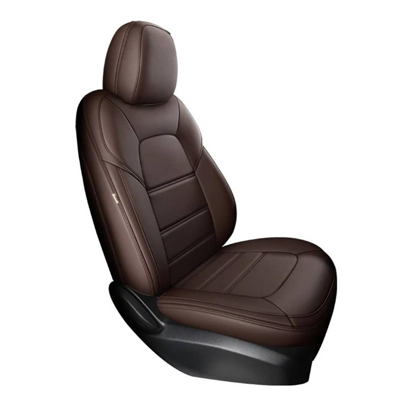 APNWVFO Sitzbezügesets Für Kia Für Sportage Für Sorento Für Stonic Für Soul Für Rio Für Seltos Für Optima Auto Sitzbezug Autositzüberzug(1Piece-Coffee) von APNWVFO