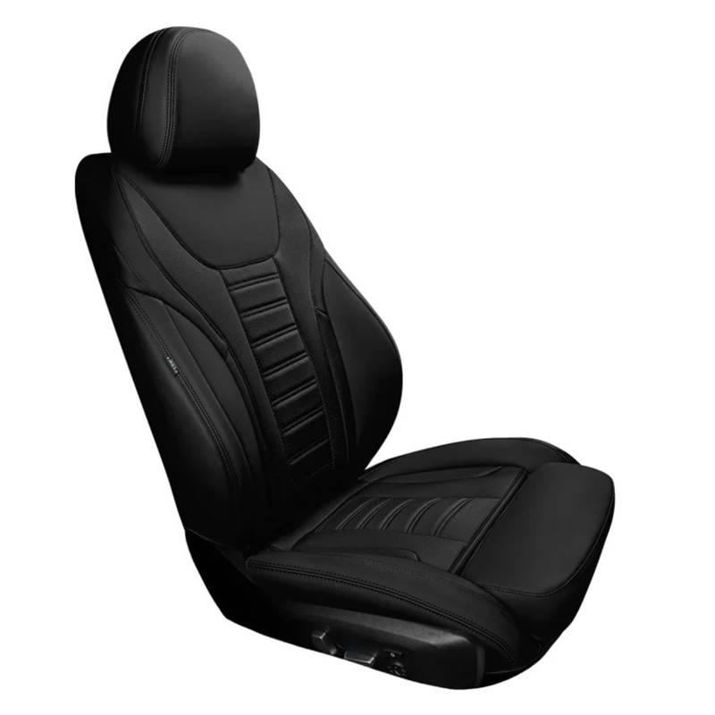 APNWVFO Sitzbezügesets Für Mitsubishi Für ASX L200 Für Lancer Für Eclipse Für Cross Für Outlander Für Pajero Für Sport Auto Sitzbezüge Autositzüberzug(1Piece-Black) von APNWVFO