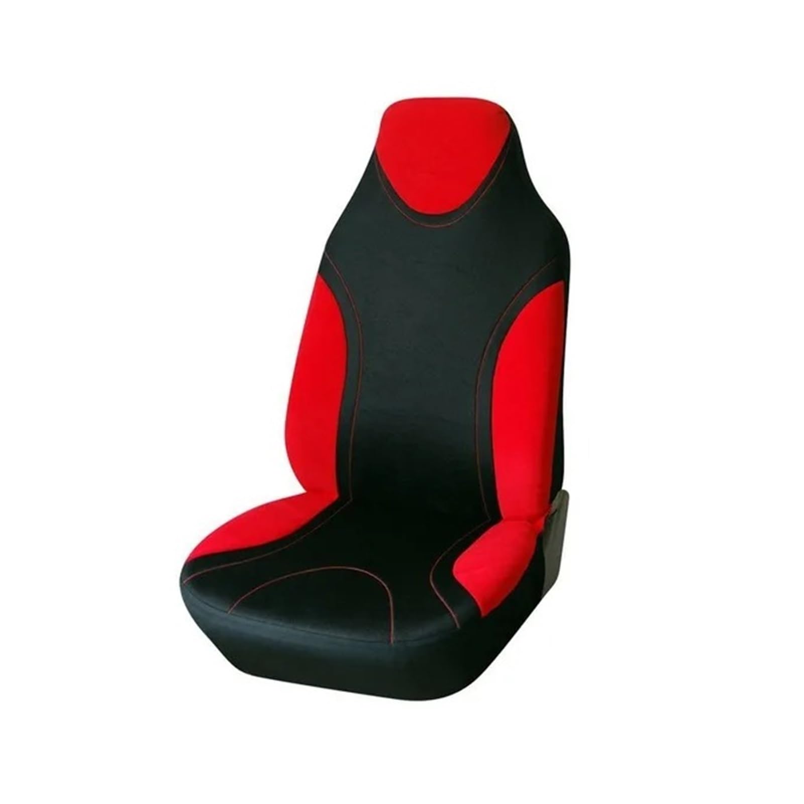 APNWVFO Sitzbezügesets Für Nissan Für Interstar Für Primastar Universal Truck 2 + 1 Sitzbezüge Schutzsitz Autositzüberzug(1-Seater RED) von APNWVFO