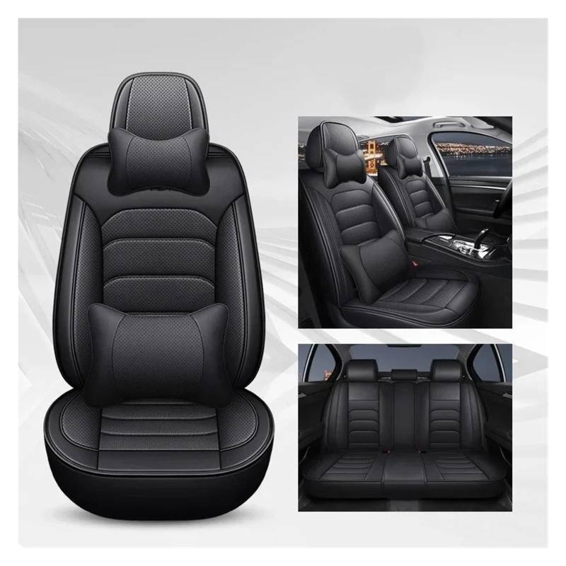 APNWVFO Sitzbezügesets Für Serie 3 E36 E46 E90 E91 E92 E93 F30 F31 Universal Auto Sitzbezug Sitzschutz Autositzüberzug(B-Black 5 Seat) von APNWVFO