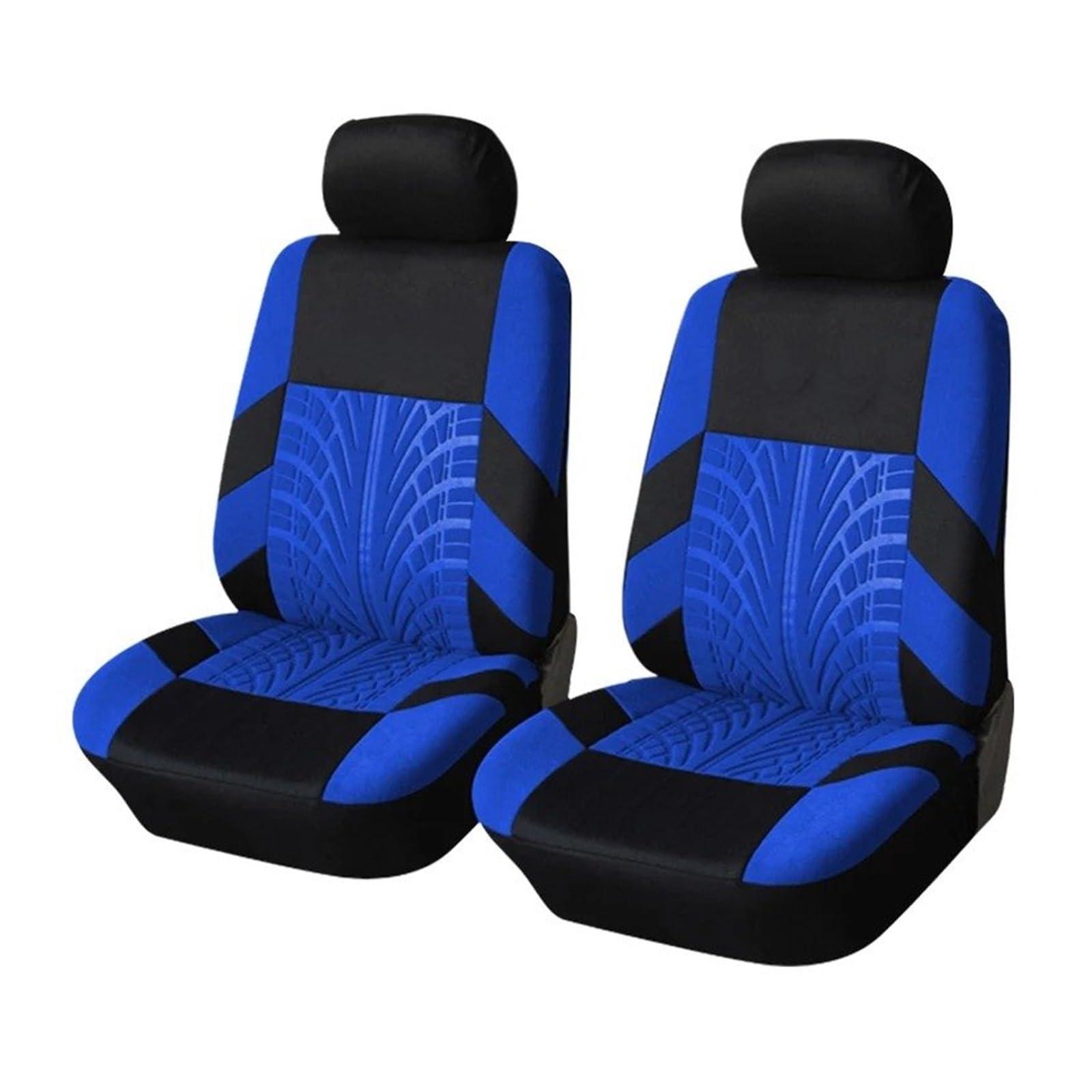 APNWVFO Sitzbezügesets Für Suzuki Crossover Reifenspur Stil Vordere Paar Autositzbezüge Universal Fit Für Die Meisten Autos Autositzüberzug(Blue) von APNWVFO