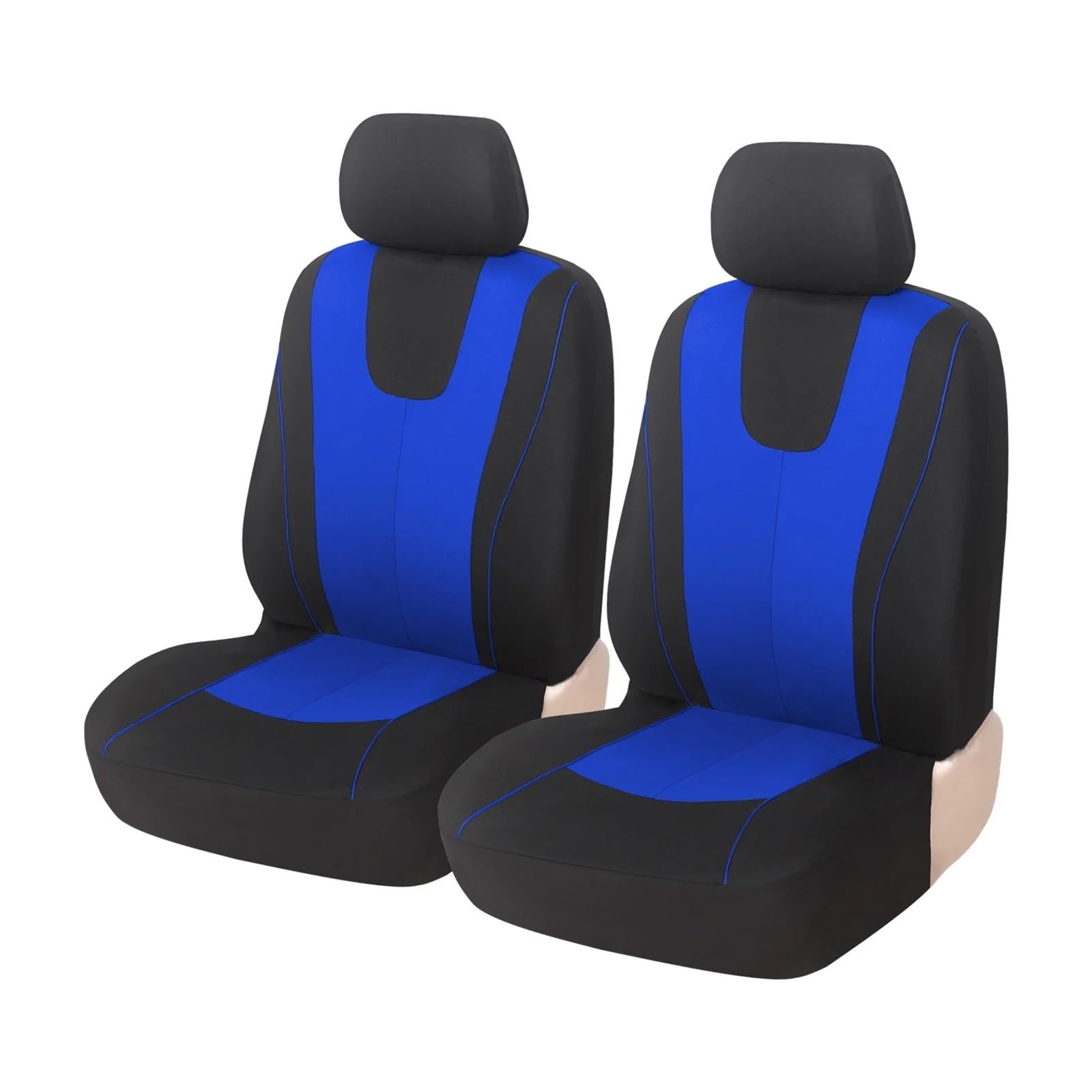 APNWVFO Sitzbezügesets Für Suzuki Für Kizashi Für Swift Für Vitara SX4 Autositzbezug Vorne Hinten Kissen Auto-Innenausstattung Autositzüberzug(2Seats-Blue) von APNWVFO