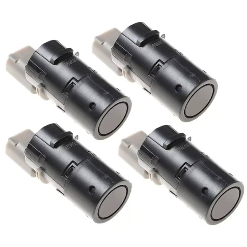 Einparkhilfe Sensor Für E46 320i 316i 323i Auto Parktronic PDC Parksensor 206 989 069/66216911838 66206989069 Rückfahrsensor(4Pieces-Gray) von APNWVFO