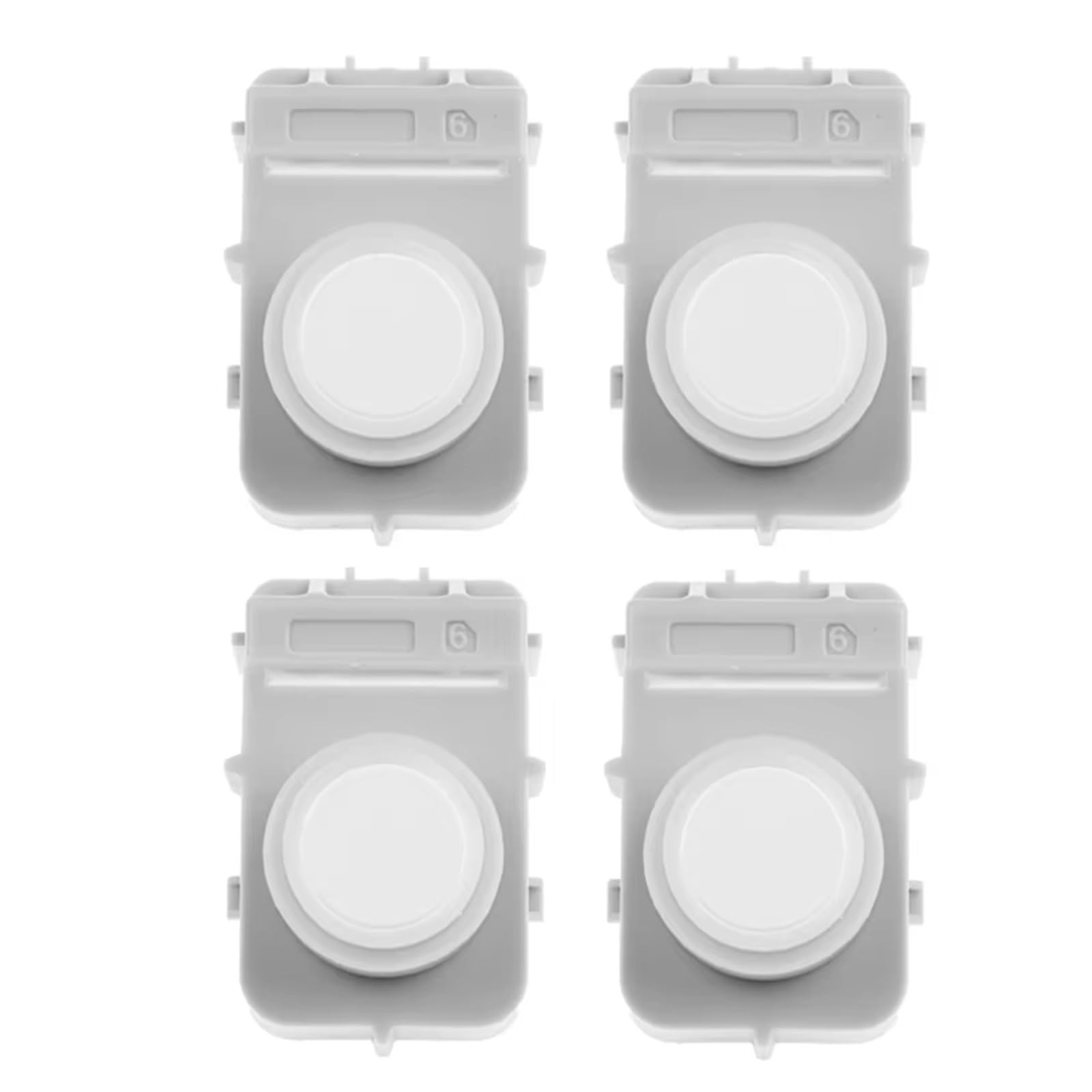 Einparkhilfe Sensor Für Hyundai IX35 Auto PDC Parksensor 95720-A7000 95720A7000 95720-2S301 957202S301 Rückfahrsensor(4 Pieces-White) von APNWVFO