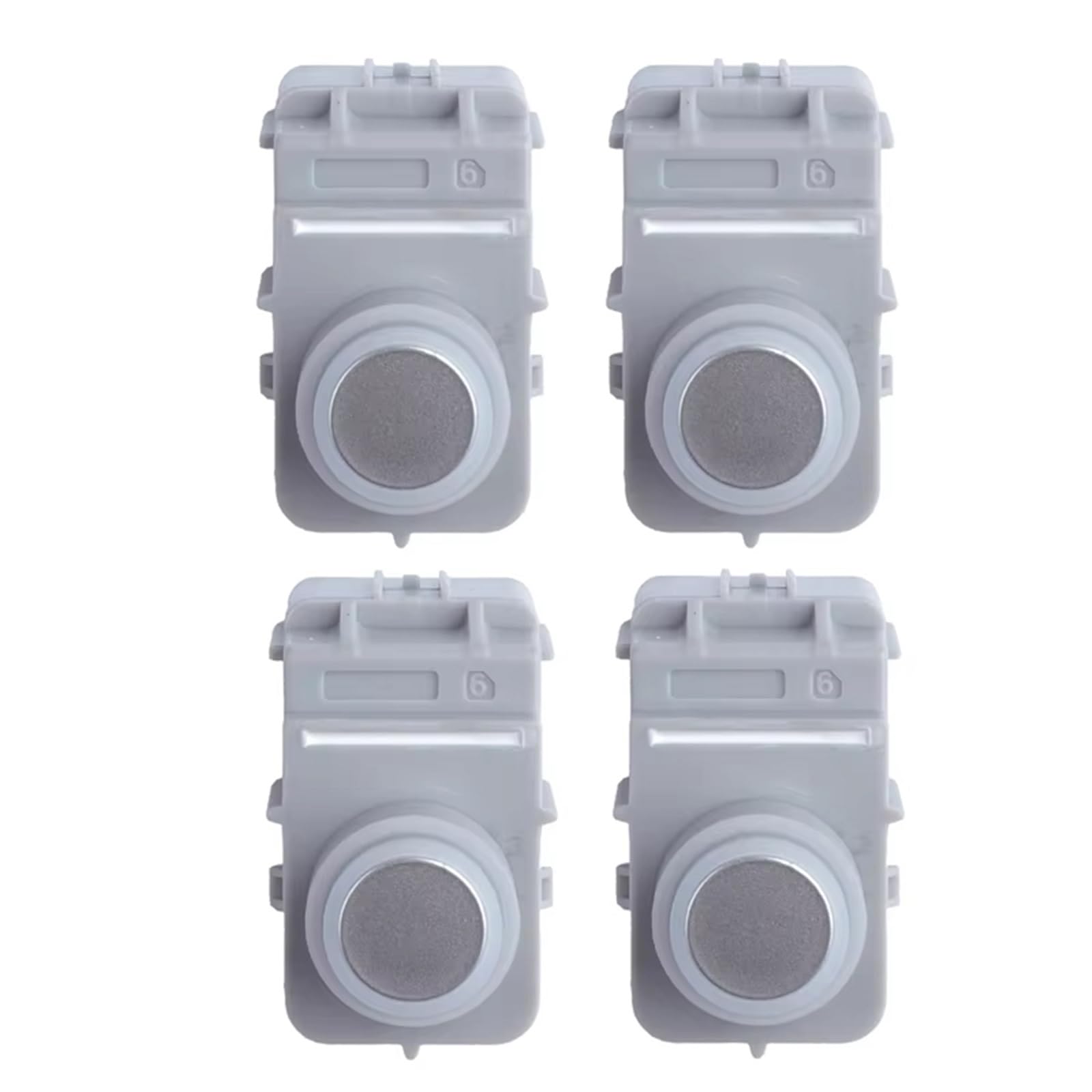 Einparkhilfe Sensor Für Hyundai IX35 Auto PDC Parksensor 95720-A7000 95720A7000 95720-2S301 957202S301 Rückfahrsensor(4Pieces-Silver) von APNWVFO