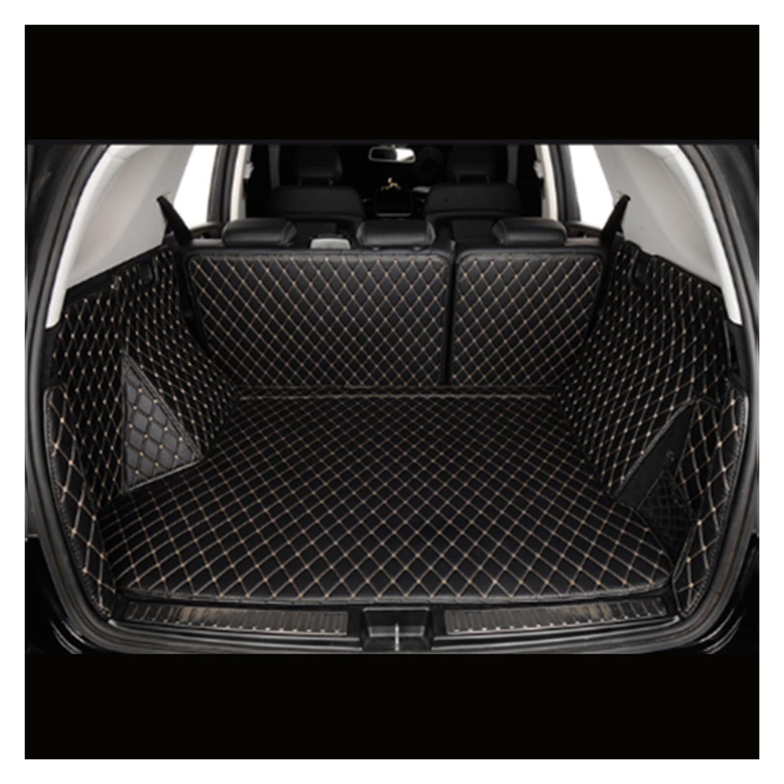 Kofferraummatten Für 2 Serie Active Tourer XDrive U06 2022 2023 2024 2025 Auto Stamm Matten Auto Cargo-Liner Pads Auto Boot Teppich Kofferraumschutz(All Black) von APNWVFO