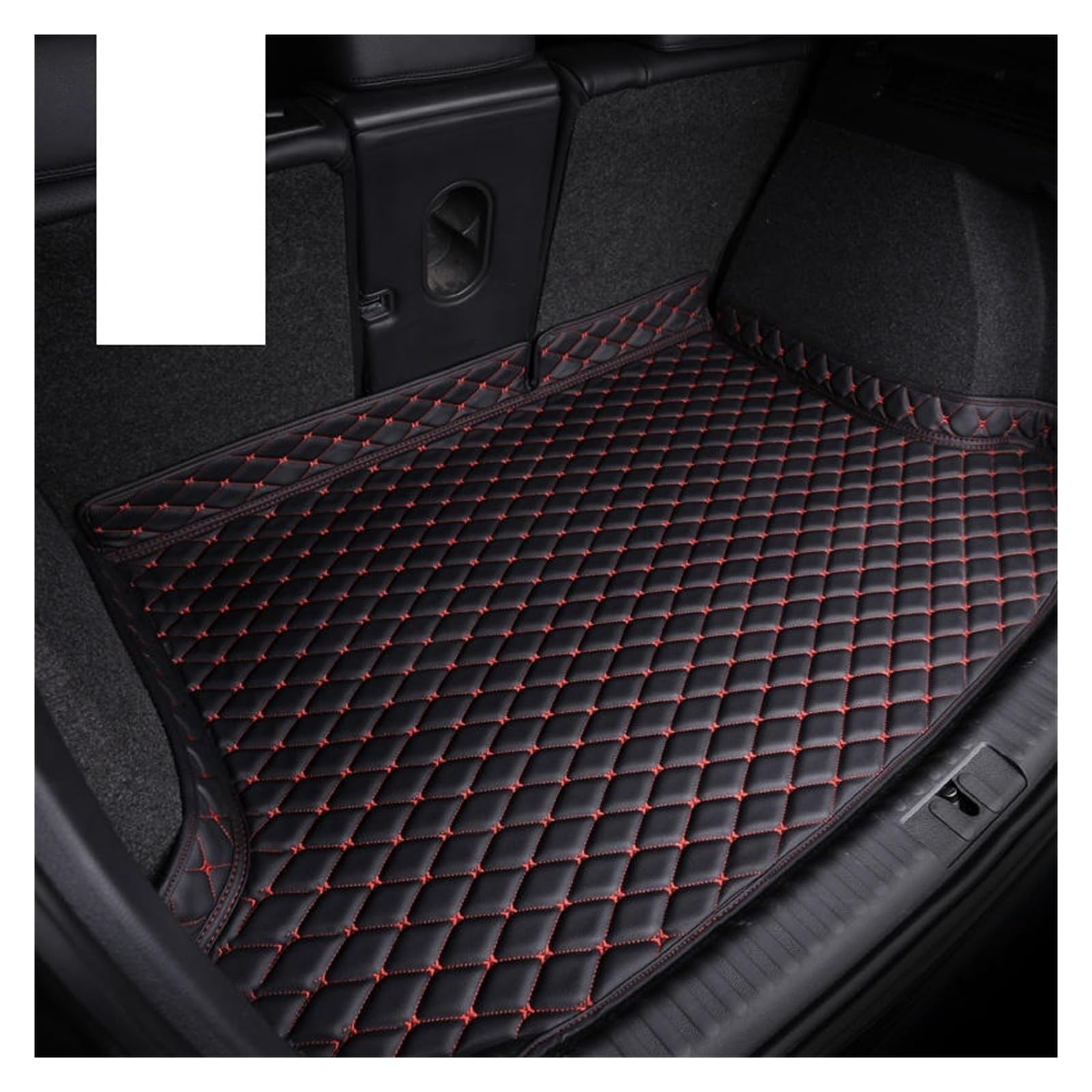 Kofferraummatten Für Chery Für Tiggo 7 8 Pro 3X Arrize Kofferraummatte Wasserdichtes Leder Kofferraumschutz(1Piece-Black Red) von APNWVFO