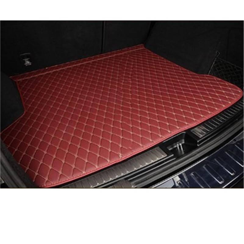 Kofferraummatten Für Ford Für S-MAX 2007 2008 2009 2010 2011 2012 2013 2014 2015 2016 Auto Stamm Matten Cargo-Liner Pads Auto Kofferraum Teppich Kofferraumschutz(Wine red) von APNWVFO