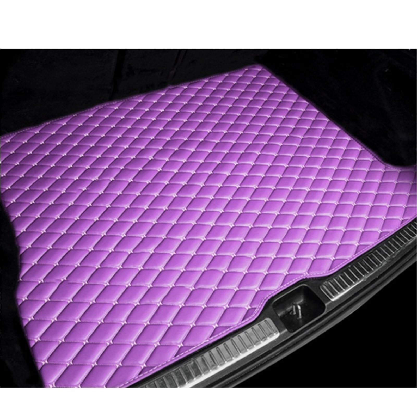 Kofferraummatten Für Hyundai Für Tucson NX4 2022 2023 2024 Auto Hinten Stamm Matten Auto Matte PU Leder Teppich Stamm Lagerung Pad Kofferraumschutz(J- Purple) von APNWVFO