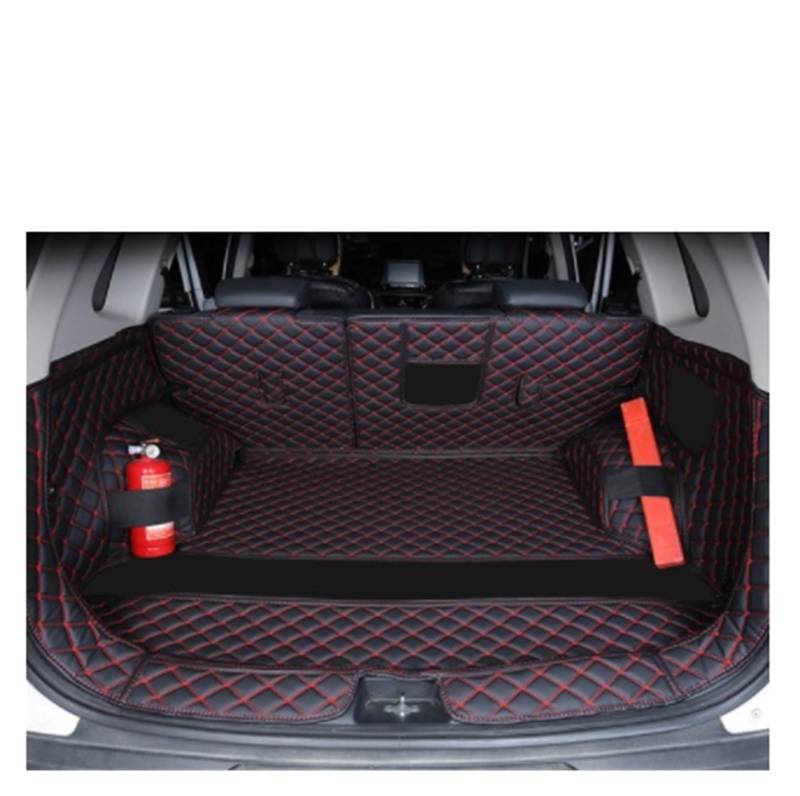 Kofferraummatten Für Kia Für Sportage 3 2011 2012 2013 Kofferraum Matten Schutz Tablett Cargo Liner Zubehör Kofferraumschutz(E- 6 pcs) von APNWVFO