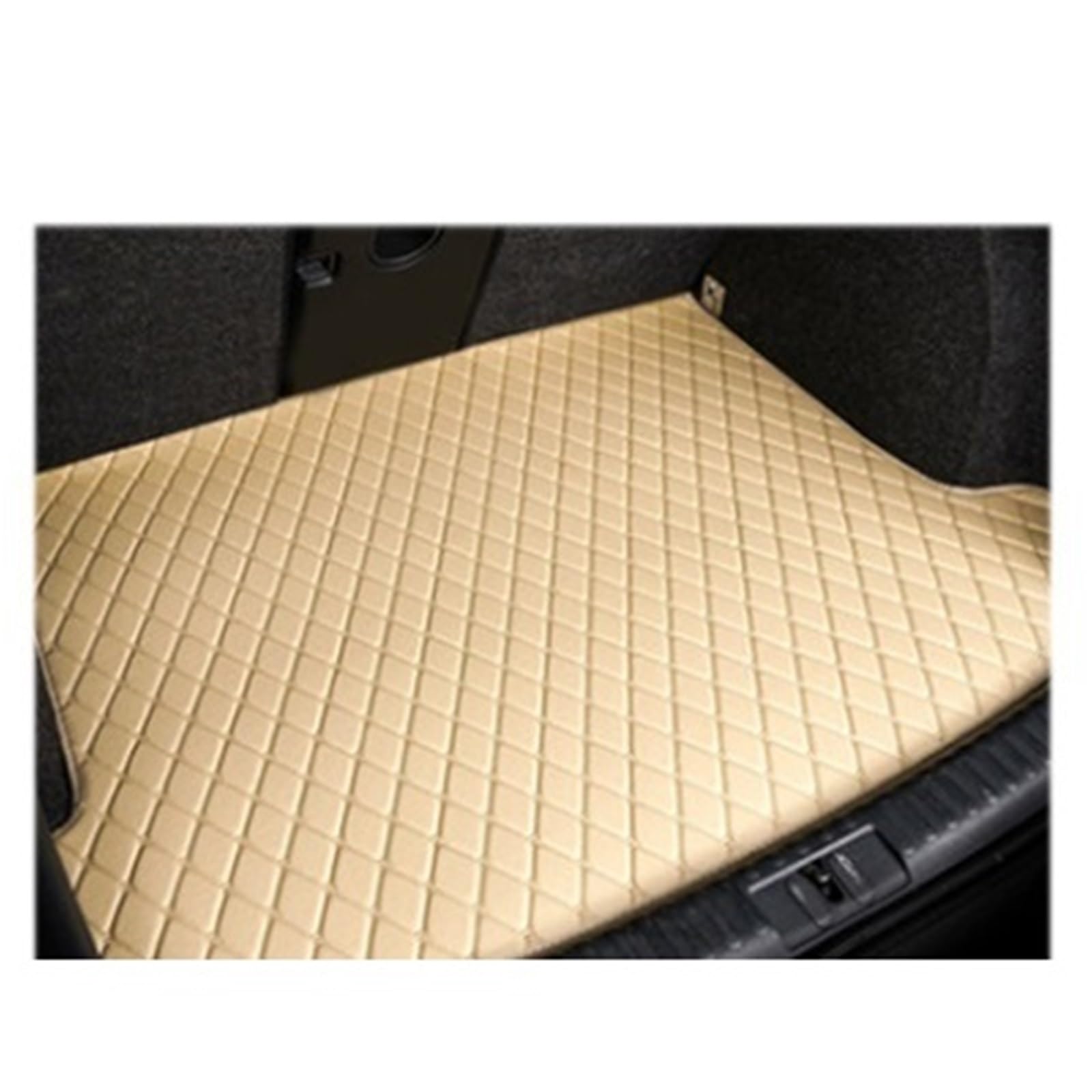 Kofferraummatten Für Subaru Für Forester SK 2018 2019 2020 Leder Kofferraum Matte Auto Teppich Schwanz Cargo-Liner Stamm Boot Matte Hinten Liner Pad Kofferraumschutz(B- Beige) von APNWVFO