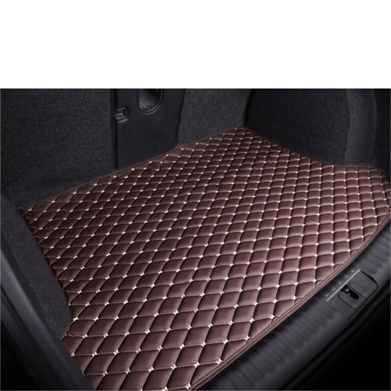 Kofferraummatten Für X2 IX2 SDrive 20i U10 2024 2025 2026 5 Sitz Auto Hinten Stamm Matten Wasserdicht Pads Stamm Teppiche Schlamm Kofferraumschutz(G- Dark Brown) von APNWVFO