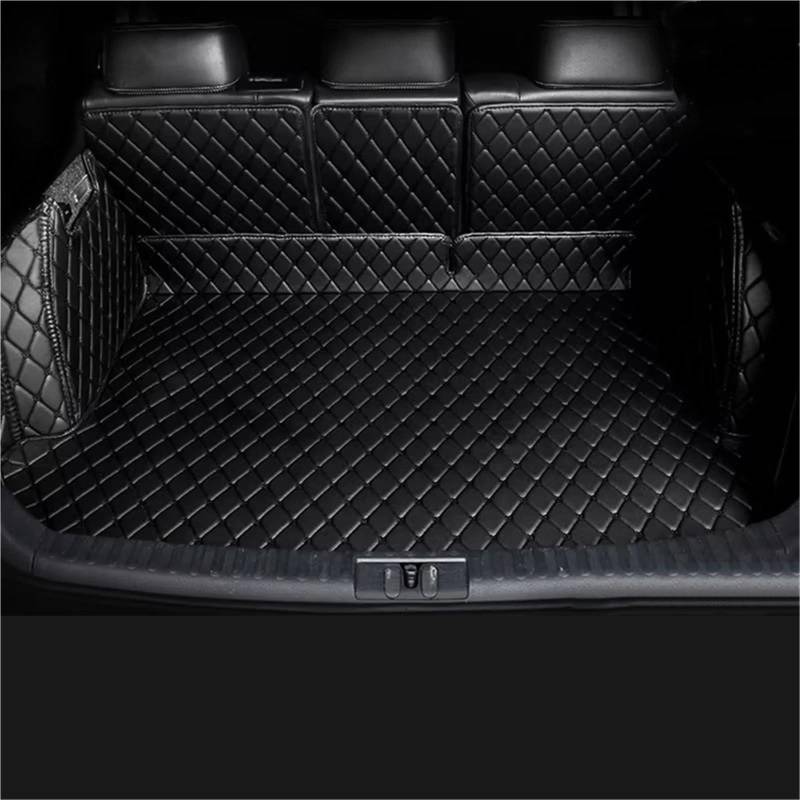 Kofferraummatten Für X4 F26 20i 28i 35i 40i 2014 2015 2016 2017 2018 Leder Kofferraum Matte Liner Pad Fracht Pad Teppich Stamm Boot Matte Schwanz Cargo-Liner Kofferraumschutz(M- Black beige) von APNWVFO