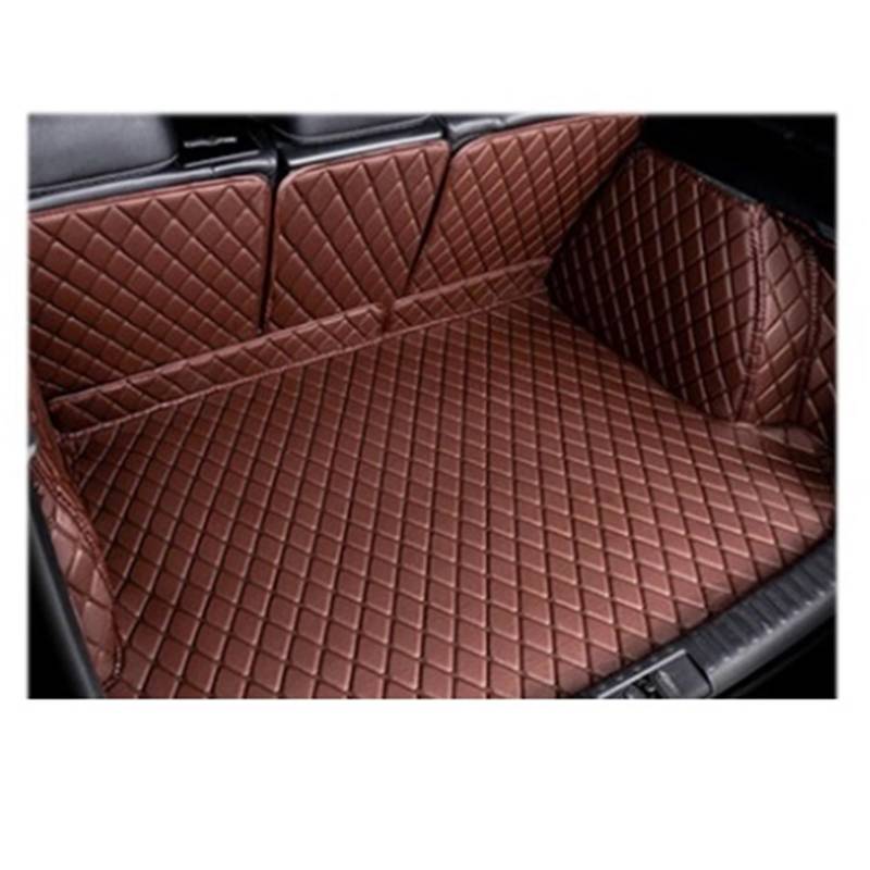 Kofferraummatten Für X5 E70 2007 2008 2009 2010 2011 2012 2013 Leder Kofferraum Matte Stamm Boot Mat Liner Pad Fracht Pad Teppich Schwanz Cargo Liners Kofferraumschutz(K- Coffee) von APNWVFO