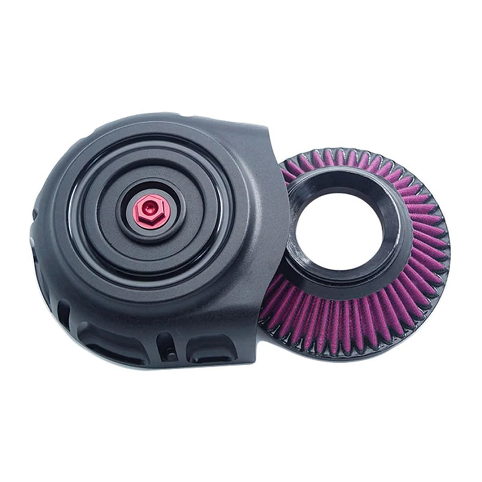 Luftfiltereinsatz Motorrad Für Sportster 48 72 Für Iron 883 Für Touring Für Dyna Für FXDLS Für Softail Motorrad Vintage Luftfilter Filter Intake W/Spike Filter Passt Motorrad Luftfilter(Air Filter B) von APNWVFO