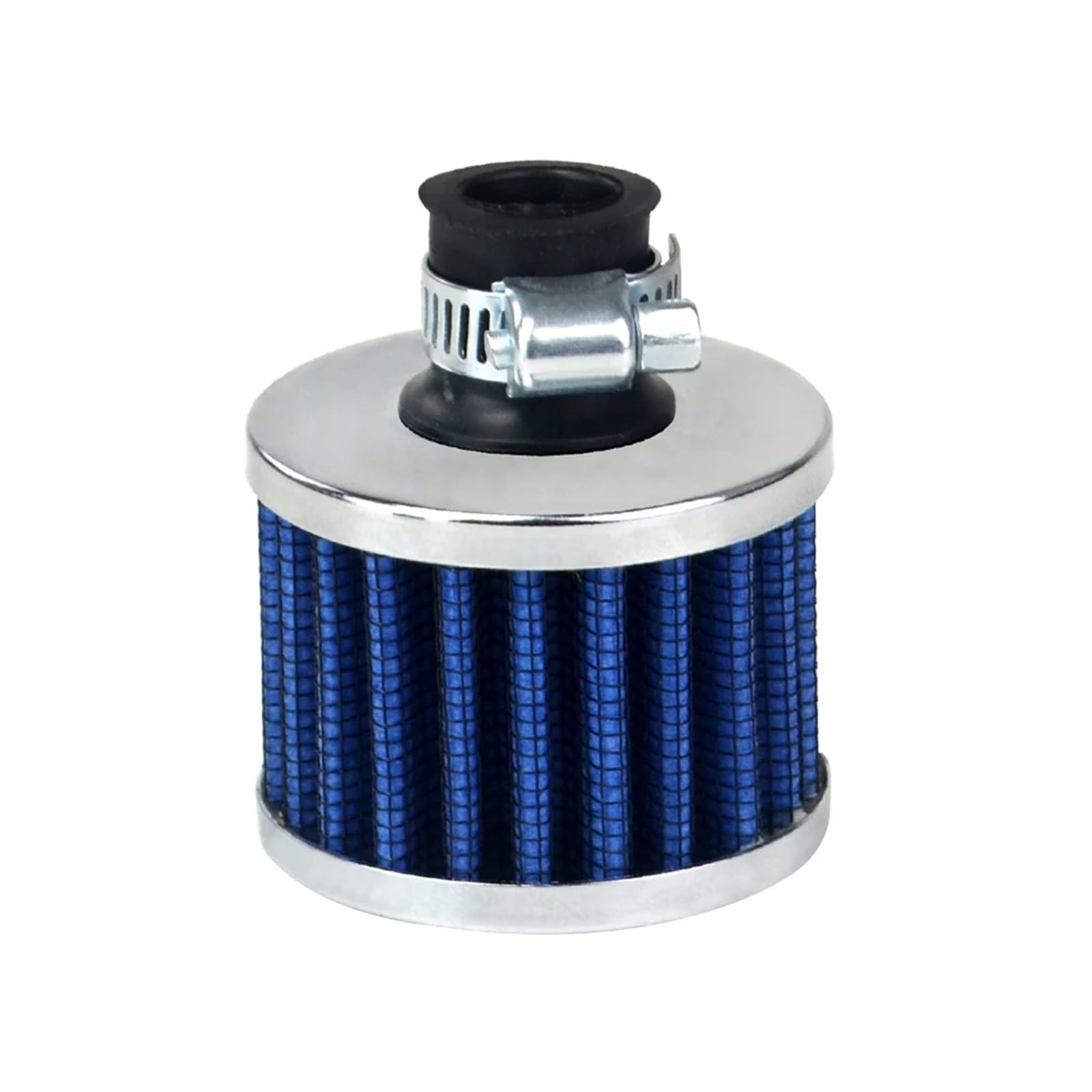 Luftfiltereinsatz Motorrad Motorrad-Luftfilter 12Mm Splitter Autokegel Kaltluftansaugfilter Turbo-Entlüftung Kurbelgehäuseentlüftung 51 * 51 * 40 Hals: 12 Mm Motorrad Luftfilter(Blue) von APNWVFO