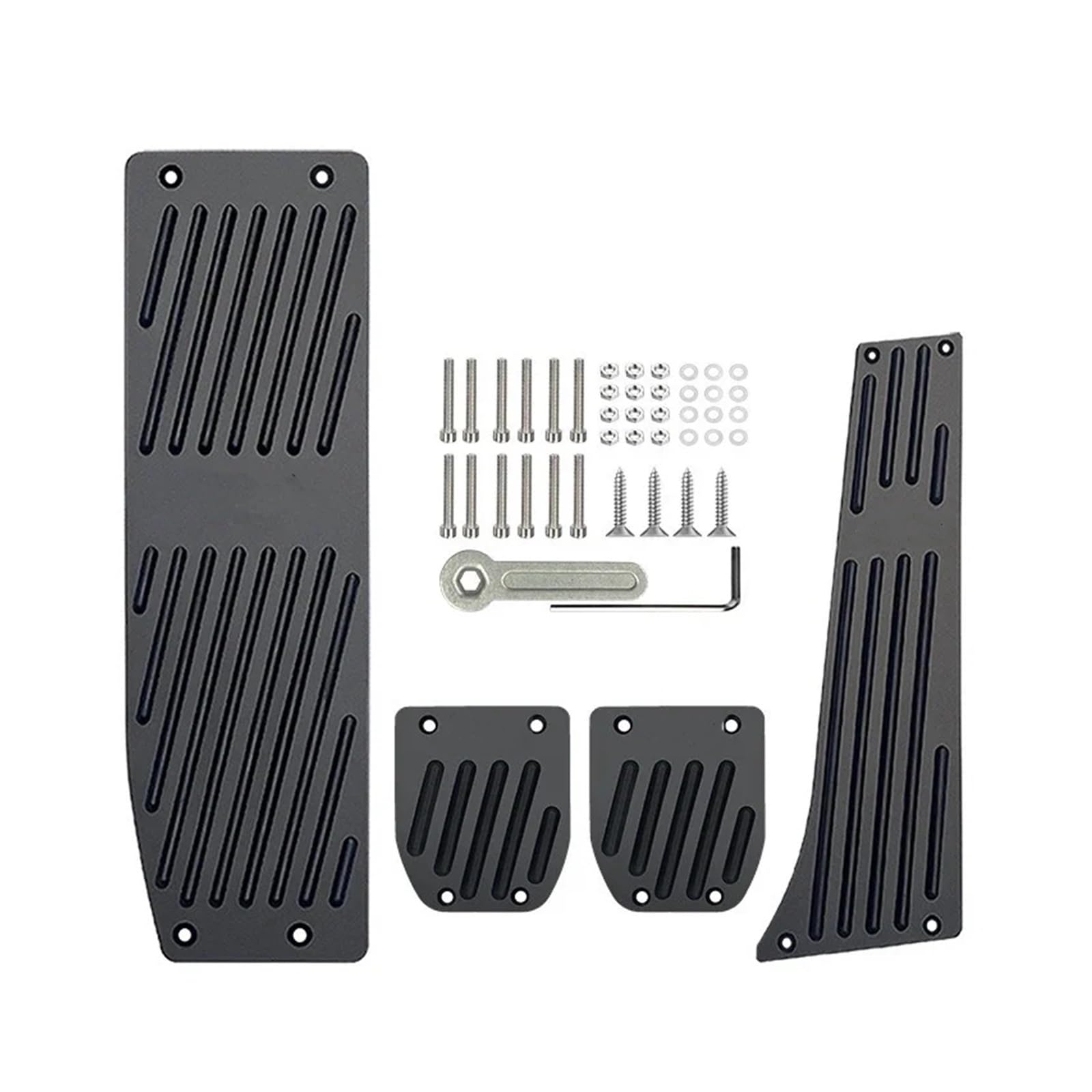 Pedalauflage Für 3 5 Serie E30 E32 E34 E36 E38 E39 E46 E87 E90 E91 X5 X3 Z3 Fußstütze Kraftstoff Brems Gas Pedal Pads Abdeckungen Auto Zubehör Auto Pedale Abdeckung(B Punch (MT)) von APNWVFO