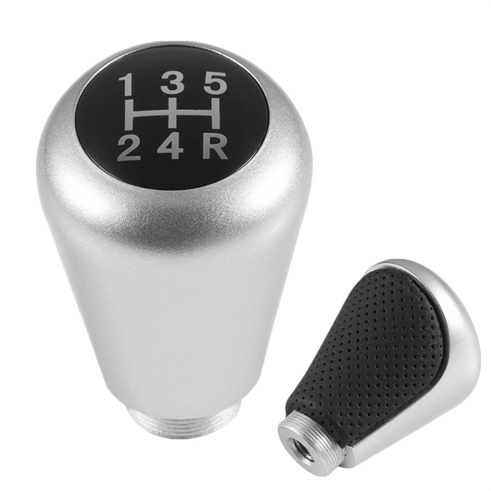 Schaltknäufe Für Great Für Wall Für Hover H3 H5 2010 2011 2012 Schwarz Beige Schaltknauf Halsbänder Hebel Shifter Stift Kopf Staubschutz Schaltknüppel(Gear Knob Black) von APNWVFO