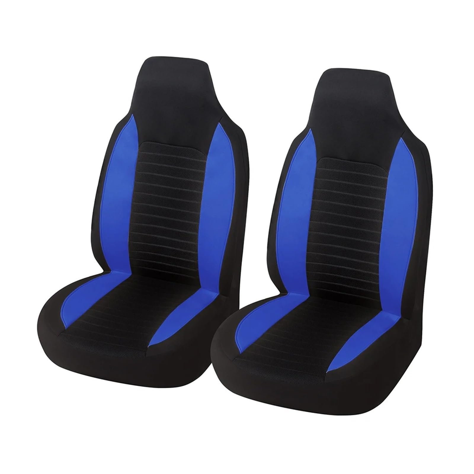 Sitzbezügesets Für Peugeot 107 Vorne Hohe Zurück Eimer Sitzbezüge Universal Auto Sitz Schutz Autositzüberzug(Blue) von APNWVFO