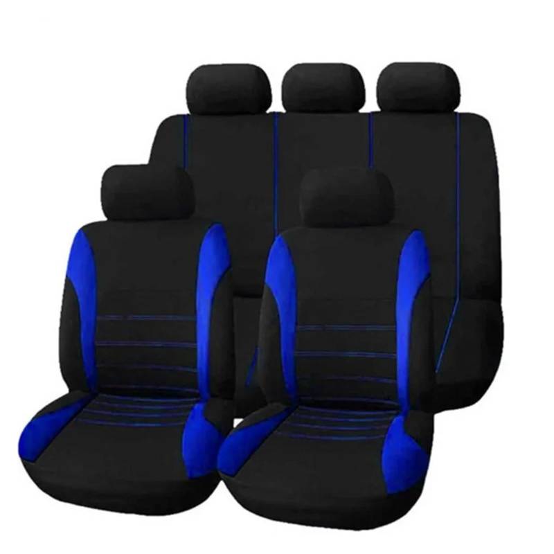 Sitzbezügesets Für Sitz Für Ateca Für Arona Für Ibiza Für Leon Für Toledo Für Leon ST Für Cupra Autositzbezüge Autositzüberzug(ZT05-5Seats-blue) von APNWVFO