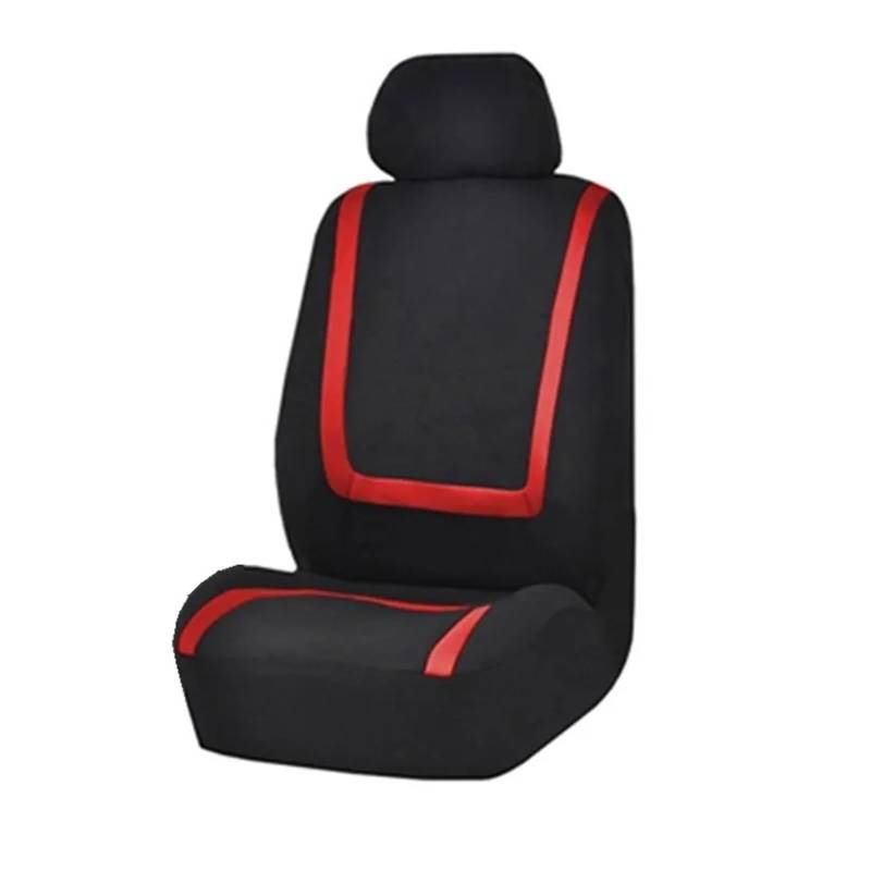 Sitzbezügesets Für Toyota Für Avalon Für Avensis Für Allion Für Auris Für Hybrid Für Crown Für RAV4 Für Alphard Für 4Runner Für Hilux Auto Sitzbezüge Autositzüberzug(1Seats-Red) von APNWVFO