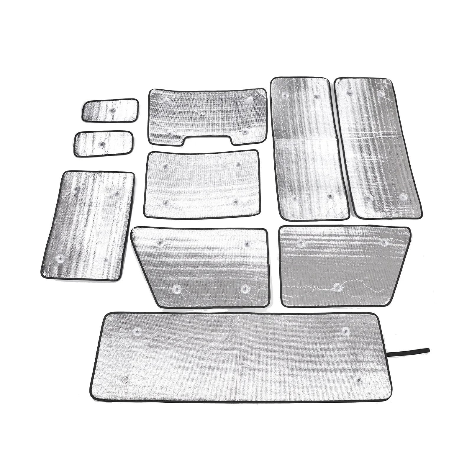 Sonnenschutz Autofenster Für Land Für Rover Für Defender 110 130 2004-2024 Aluminiumfolie Auto Frontscheibe Vollfenster Glas Sonnenschutz Sonnenschirm Sonnenschutz Auto(110 2004-2019) von APNWVFO