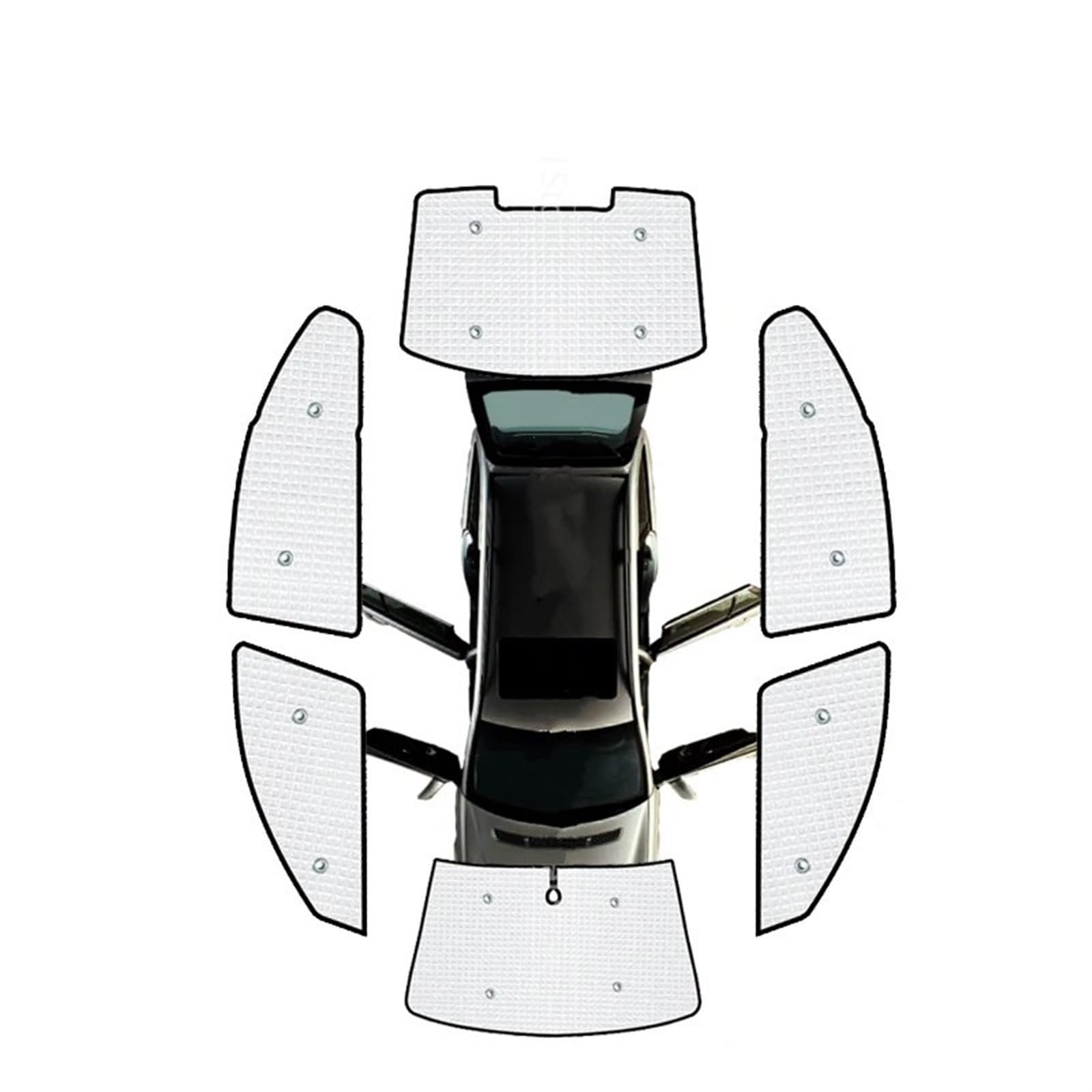 Sonnenschutz Autofenster Für Skoda Für Octavia 3 MK3 5E 2013-2018 2019 Für Kombi Anti-UV-Auto-Sonnenschutzfenster-Sonnenschutzabdeckung Auto-Volldeckungs-Sonnenschirme Sonnenschutz Auto(All Sunshade von APNWVFO