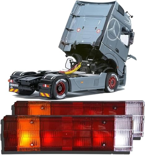 APSMOTIV 2 x Rücklicht-Rücklichter, Kombi-Lichter, Montage Bremsleuchten, Lampe mit 24 V Leuchtmittel, kompatibel mit Mercedes MP2 & MP3 (2002–2011 Atego I (1997–2003) Axor 1 & 2 (2002–2013) von APSMOTIV