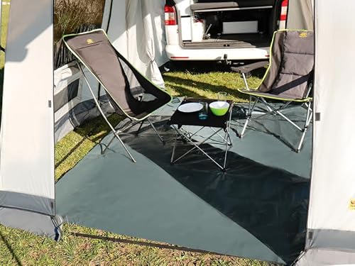 APT Bodenschutzplane mit Ösen 300x700cm Bodenplane für Campingzelt, Vorzelt von APT