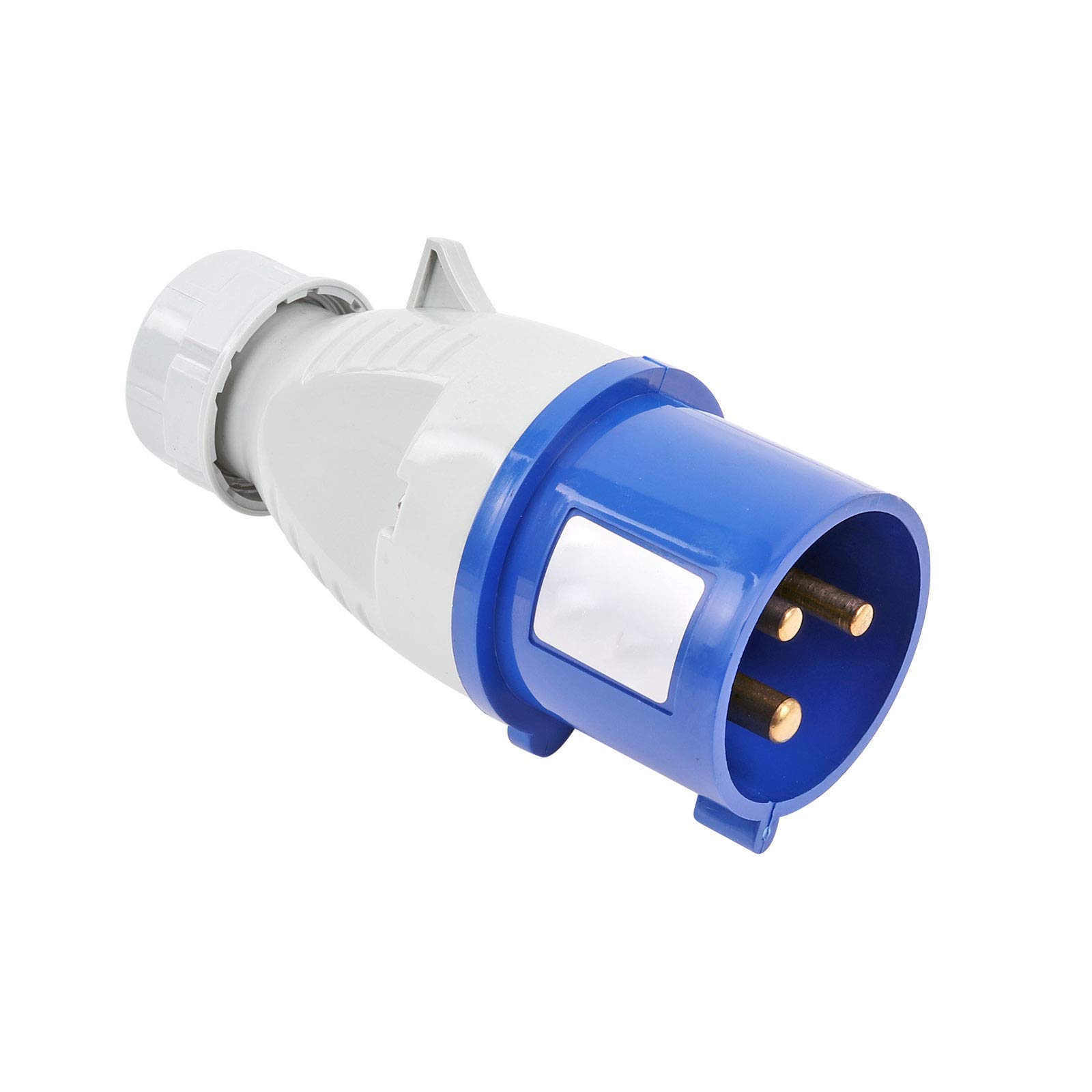 CEE Stecker oder Kupplung | CEE 3 Polig | 240V 32A | Blau | IP44 | (Stecker) von APT