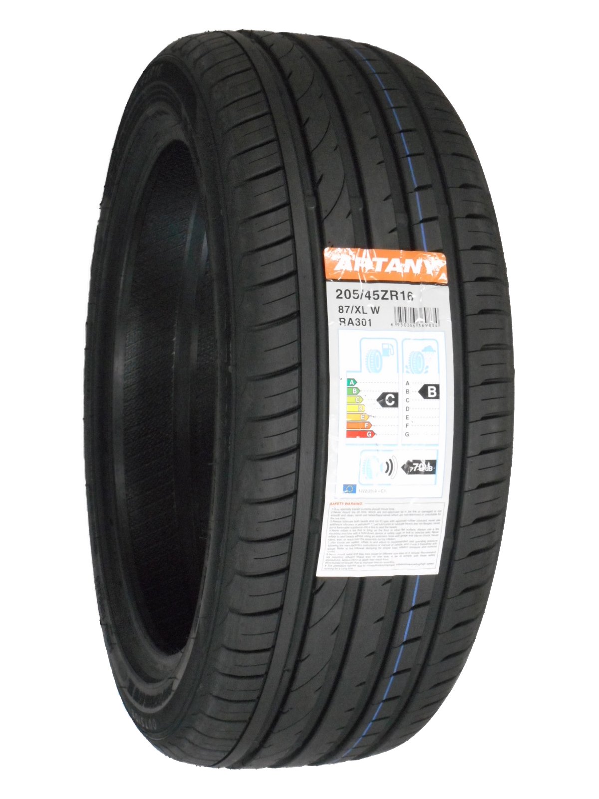 aptany 205/45 R16 87 W ra301 XL 45/45/R16 87 W – B/C/70dB – Reifen Sommer - von APTANY