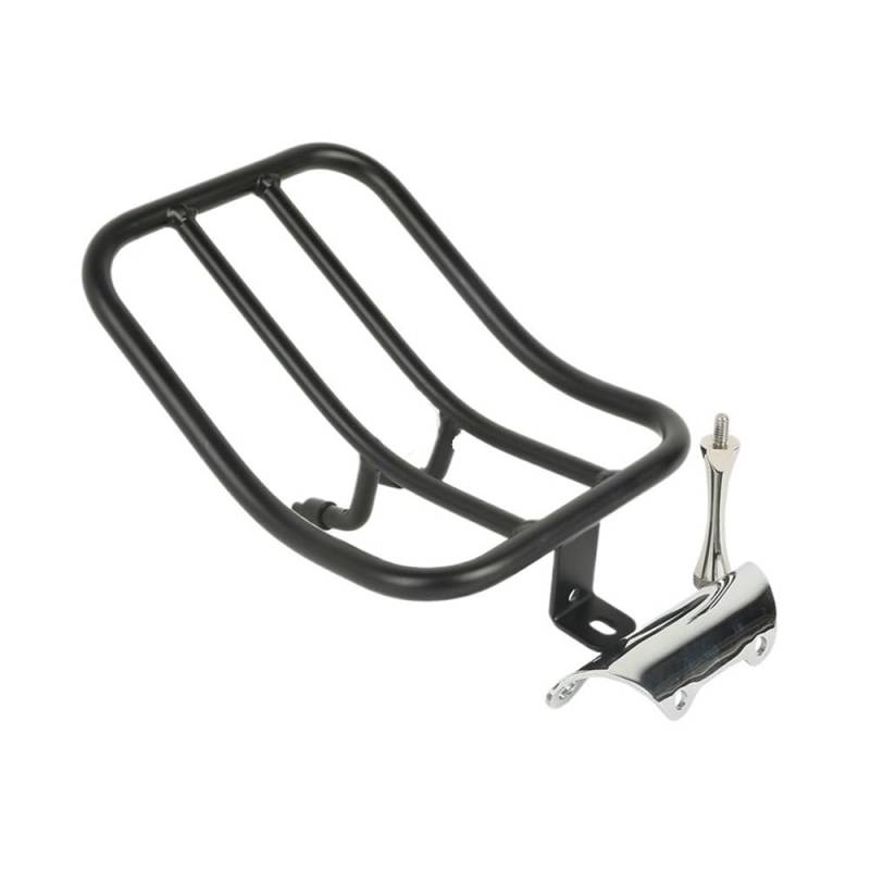 Motorrad Gepäck Halter Regal Für Ha&rley Ro&ad King 1997–2008 2007 2006 Schwarzer Solositz, Hinterer Kotflügel, Gepäckträger, Motorrad von APUTRCI