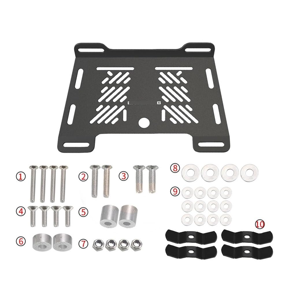 Motorrad Gepäck Halter Regal Für Ky&MCO Downtown DT 125 200 250 300 300i 350 Xciting 250 300 Motorrad Hinten Gepäck Rack Fracht Halterung Erweiterung Träger von APUTRCI