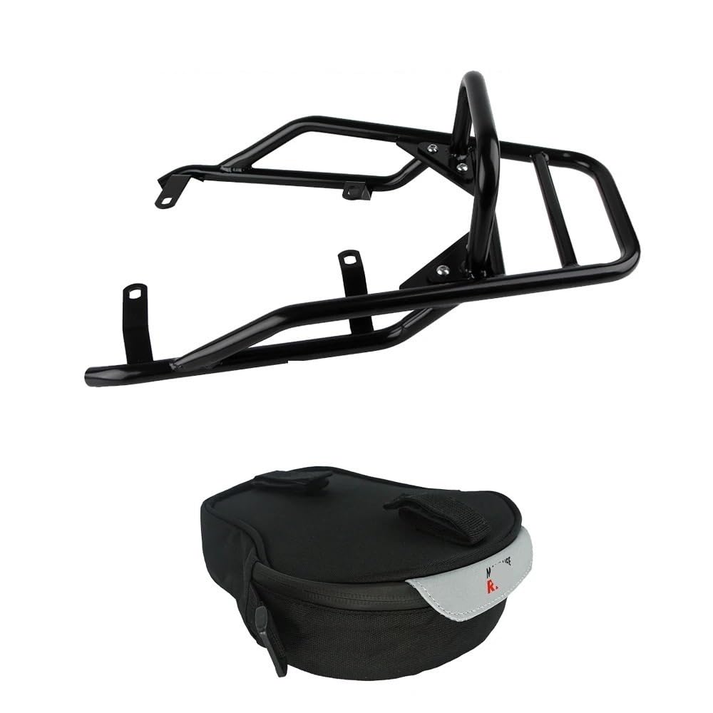 Motorrad Gepäck Halter Regal Für RNINET Für Scrambler R Nine T R9T 9 T Pure Racer Motorrad Hinten Sitz Gepäck Rack Passagier Griff Grip Zurück Sitz Rückenlehne von APUTRCI