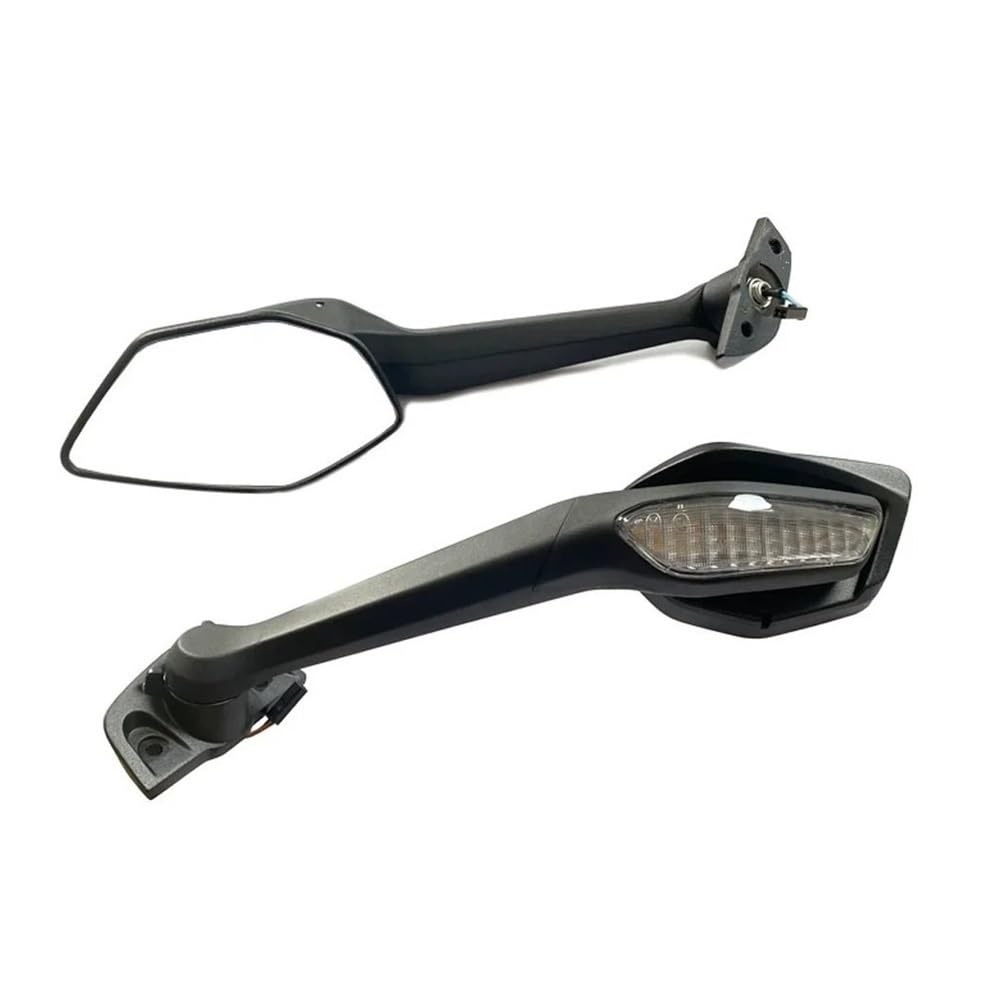 Motorrad Lenker Rückspiegel Für CF&Moto 450SR SR450 CF400-6 Motorrad Rückspiegel Blinker Umkehr Spiegel Reflektor Einzigen Rocker Arm von APUTRCI