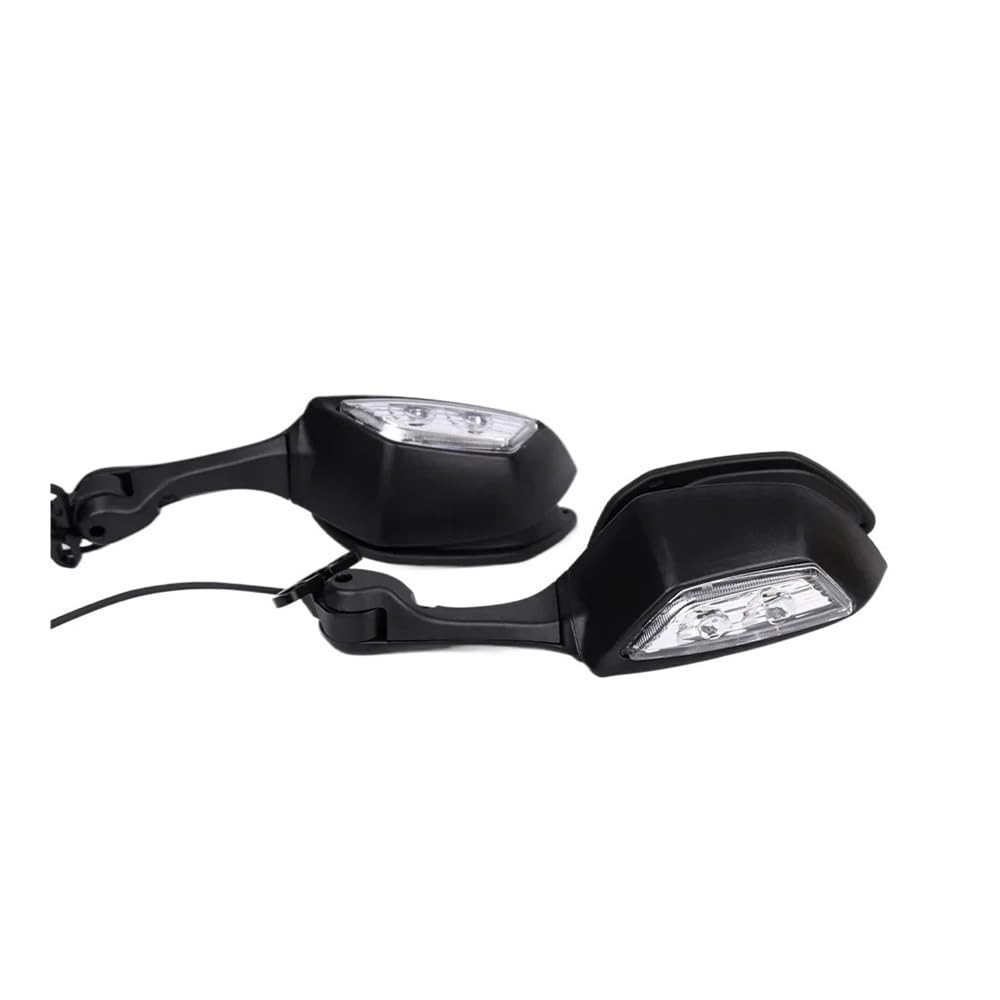 Motorrad Lenker Rückspiegel Motorrad Rückspiegel Rückansicht Seitenspiegel Blinker Licht Signale Rückansicht Seitenspiegel Für CBR250R CBR300R CBR500R von APUTRCI