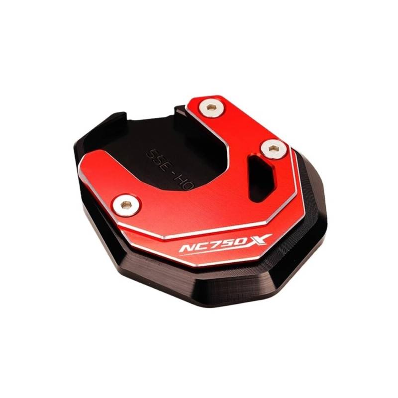 Motorrad Seitenständer Pad Für NC750X NC 750X NC750 X 2014-2020 2021-2024 Motorrad Schlüsselanhänger Seitenständer Pad Kickstand Enlarger Support Extension von APUTRCI