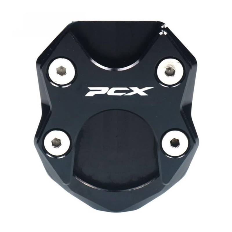 Motorrad Seitenständer Pad Für PCX125 PCX150 PCX 125 150 2018 2019 2020 2021 Motorrad CNC Kickstand Fuß Seite Stehen Unterstützung Erweiterung Enlarger Pad von APUTRCI