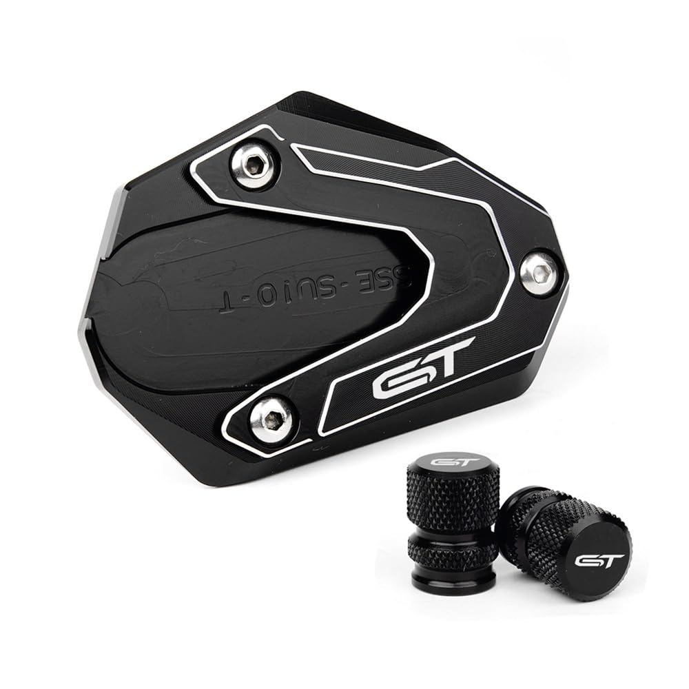 Motorrad Seitenständer Pad Für Su&zuki GSXS 1000GT 2022 GSX-S1000GT 2023 GSXSGT GSX-S CNC Motorrad Seite Stehen Vergrößern Verlängerung Kickstand Pad Schlüsselanhänger von APUTRCI