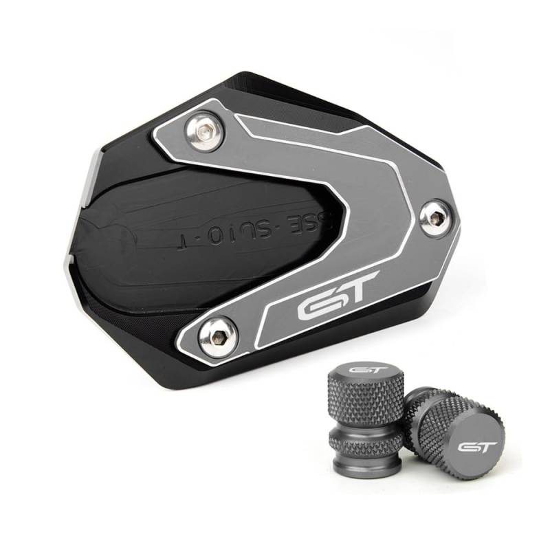 Motorrad Seitenständer Pad Für Su&zuki GSXS 1000GT 2022 GSX-S1000GT 2023 GSXSGT GSX-S CNC Motorrad Seite Stehen Vergrößern Verlängerung Kickstand Pad Schlüsselanhänger von APUTRCI