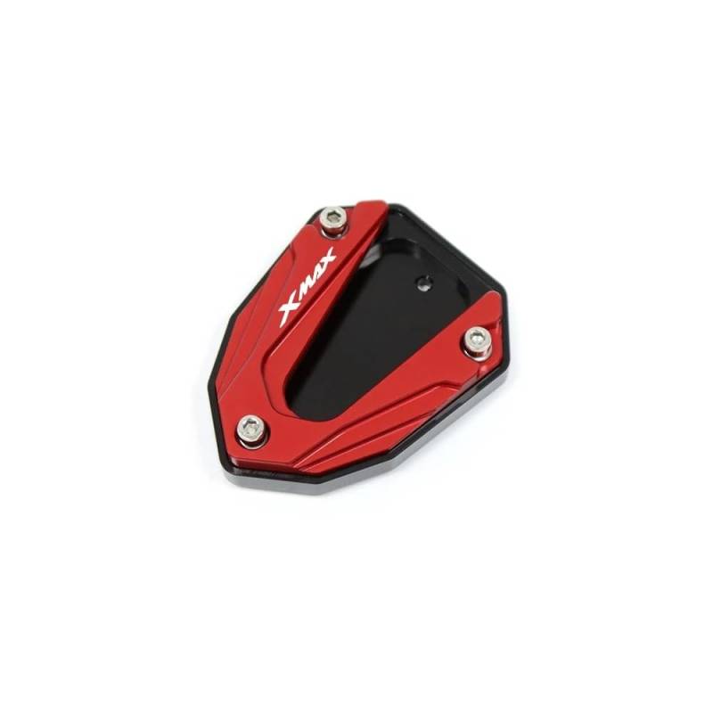 Motorrad Seitenständer Pad Für Ya&maha Xmax 300 XMAX300 2023 Motorrad Ständer Seite Stehen Verlängerung Enlarger Pad Hilfs Halterung von APUTRCI