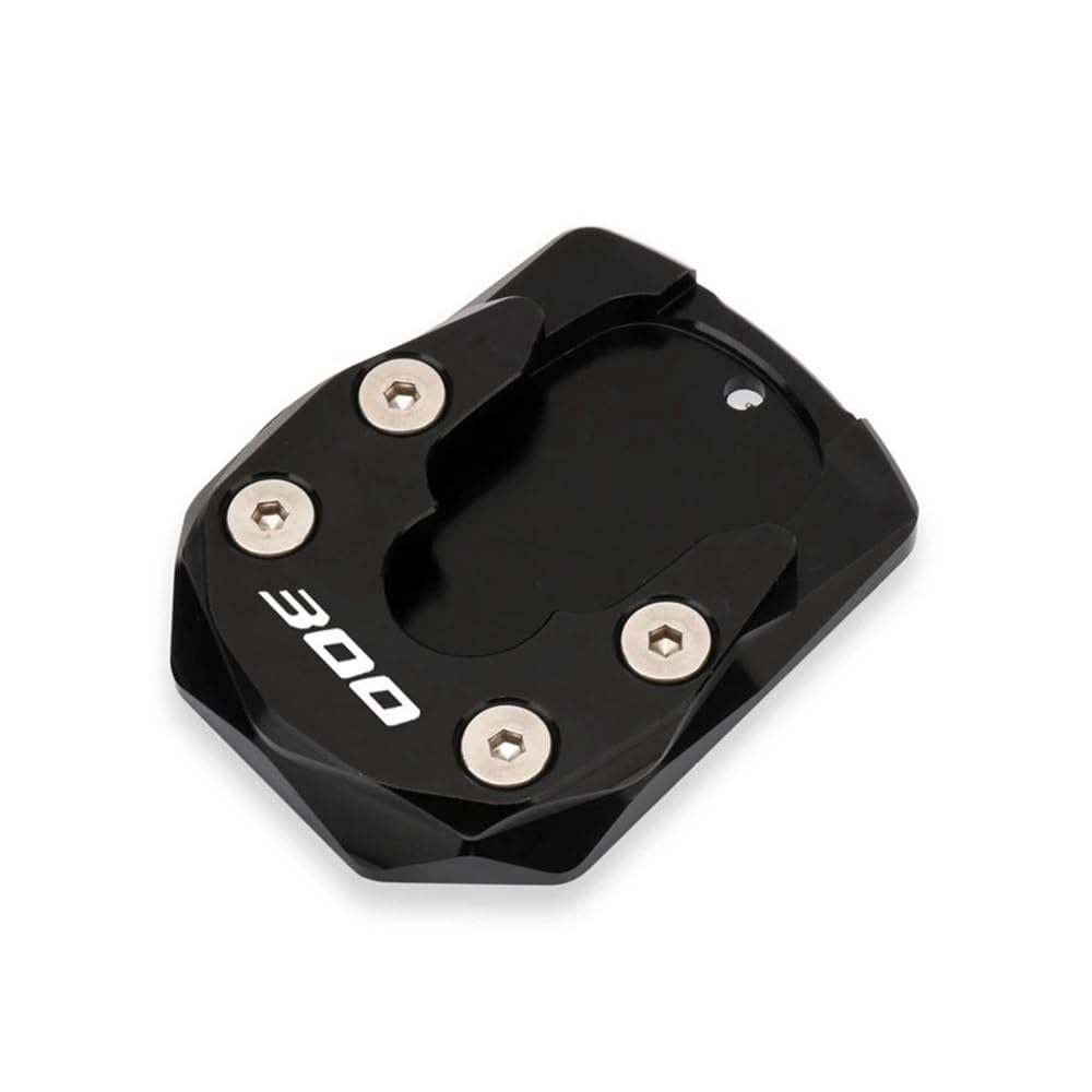 Motorrad Seitenständer Pad Motorrad CNC Kickstand Seite Stehen Verlängerung Enlarger Pad Seite Halterung Für Ya&maha XMAX300 Xmax 300 X-MAX 300 X-MAX300 2023 2024 von APUTRCI