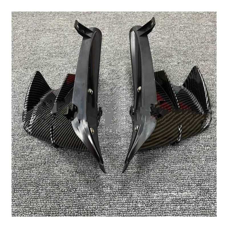 Rahmenabdeckungen Seitenteile Verkleidung Für CB650R CBR650R 2019-2023 Winglet Aerodynamische Seite Wind Fin Spoiler ABS Front Verkleidung Schutz Flügel Abdeckung von APUTRCI